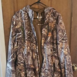 Real Tree scent blocker Camo light weight raincoat